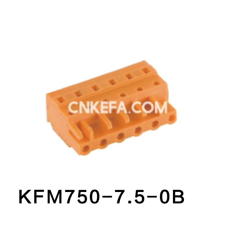 KFM750-7.5-0B pluggbar terminalblock