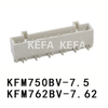 KFM750BV-7.5/KFM762BV-7.62 pluggbara terminalblock