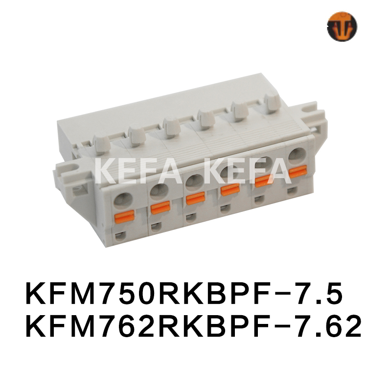 KFM750RKBPF-7.5/KFM762RKBPF-7.62 pluggbara terminalblock