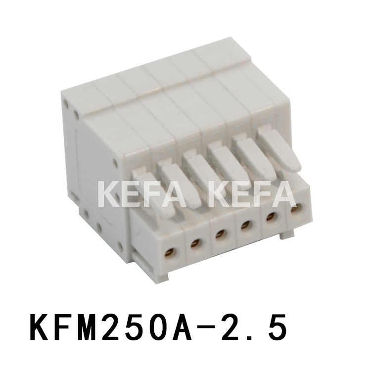 KFM250A-2.5 pluggbara terminalblock