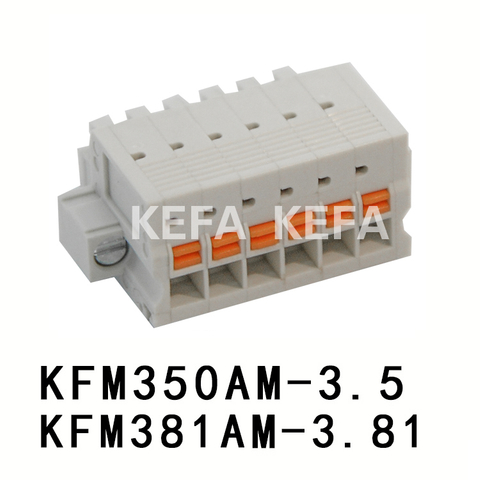 KFM350AM-3.5/ KFM381AM-3.81 pluggbara terminalblock