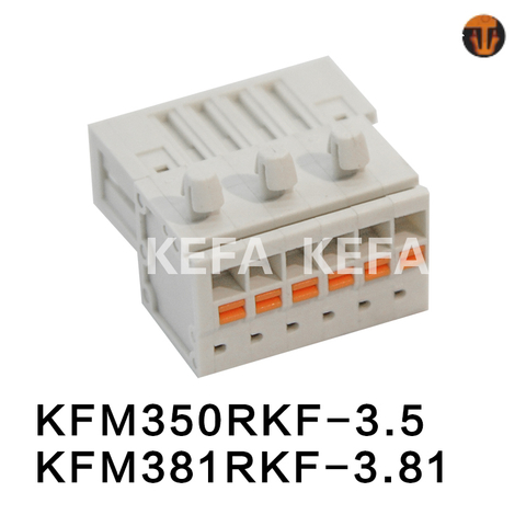 KFM350RKF-3.5/ KFM381RKF-3.81 pluggbara terminalblock
