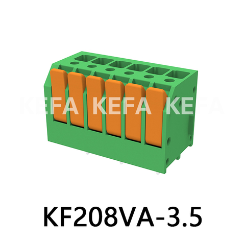 KF208VA-3.5/3.81 Plint av fjädertyp