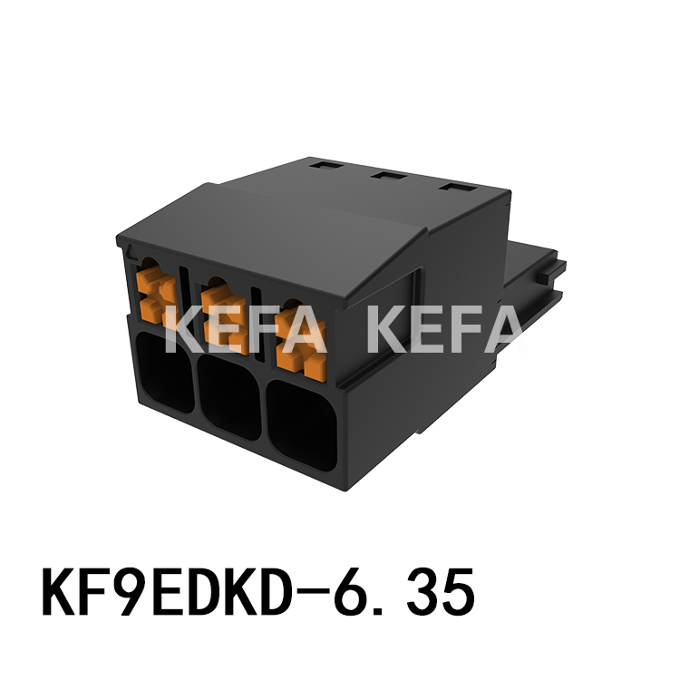 KF9EDKD-6.35 Pluggbar plint
