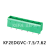 KF2EDGVC-7.5/7.62 pluggbara terminalblock