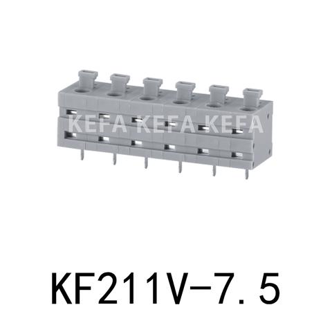 KF211V-7.5 Plint av fjädertyp