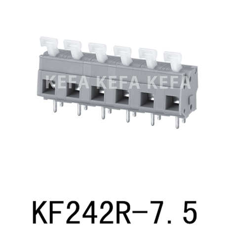KF242R-7.5-2 Plint av fjädertyp