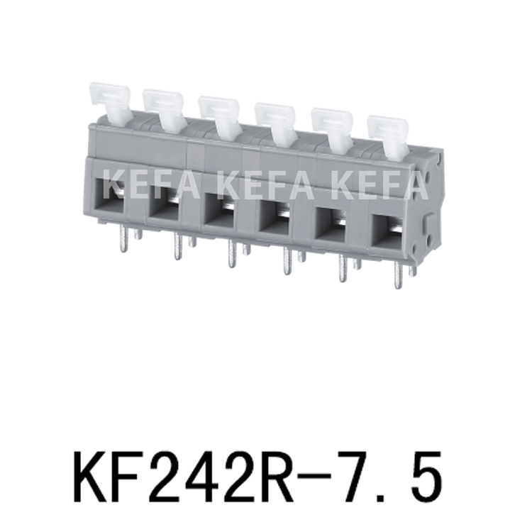 KF242R-7.5-2 Plint av fjädertyp