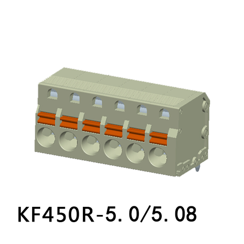 KF450R-5.0/5.08 Plint av fjädertyp