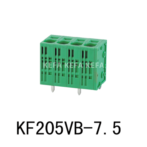 KF205VB-7.5 Plint av fjädertyp