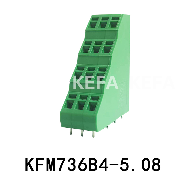 KFM736B4-5.08 Plint av fjädertyp