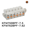 KFM750BPF-7.5/KFM762BPF-7.62 pluggbar terminalblock