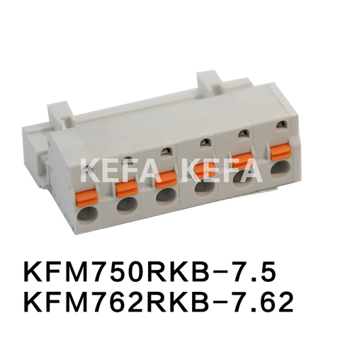 KFM750RKB-7.5/KFM762RKB-7.62 pluggbar terminalblock