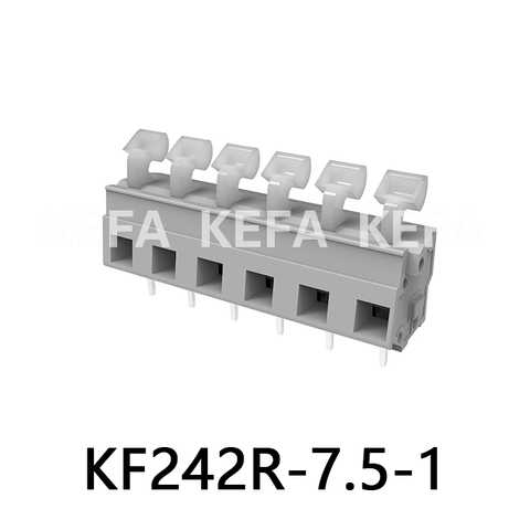 KF242R-7.5-1 Plint av fjädertyp