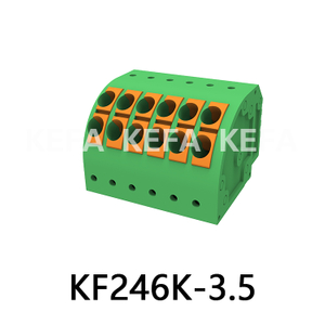 KF246K-3.5 Spring Type Terminal Block