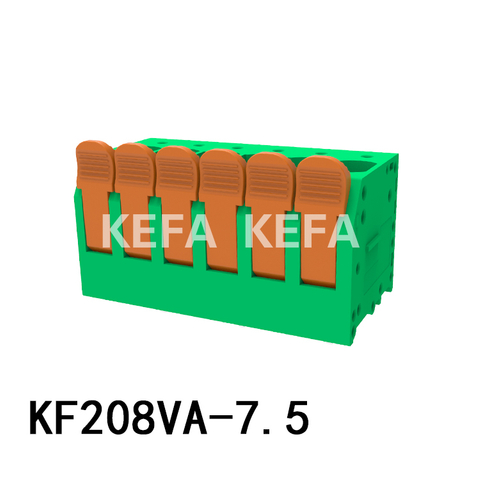 KF208VA-7.5 Terminalblock för fjädertyp