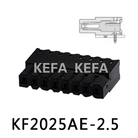 KF2025AE-2.5 SMT plint