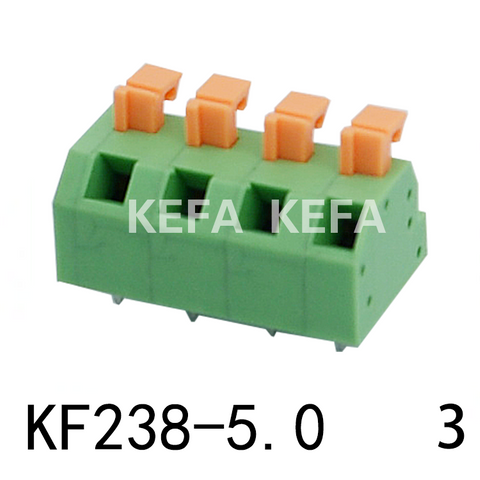 KF238-5.0-3 Plint av fjädertyp