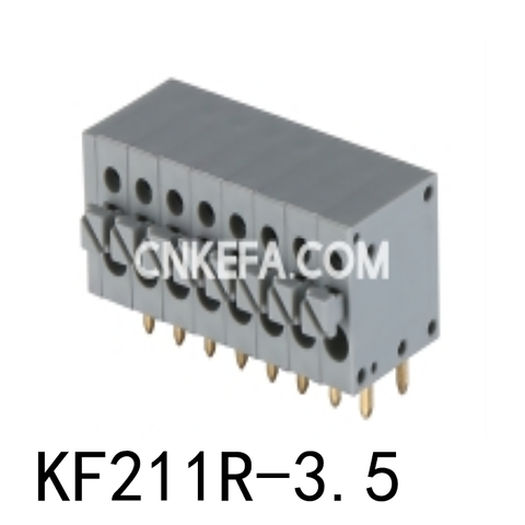 KF211R-3.5 Terminalblock för fjädertyp