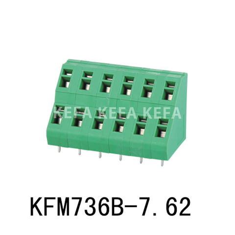 KFM736B-7.62 Plint av fjädertyp