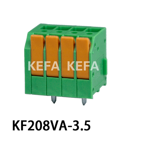 KF208VA-3.5/3.81 Plint av fjädertyp
