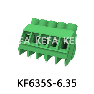 KF635S-6.35 PCB terminalblock