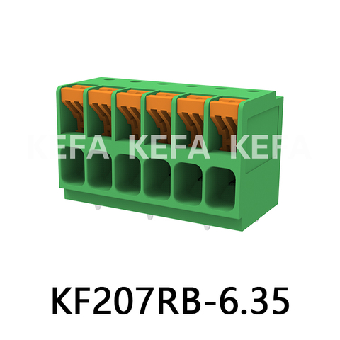 KF207RB-6.35 Terminalblock