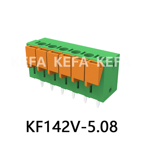 KF142V-5.08 Plint av fjädertyp