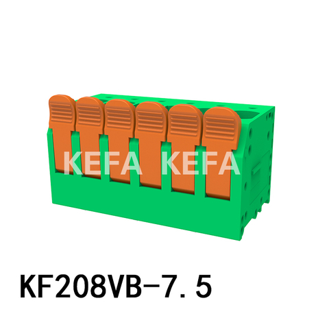 KF208VB-7.5 Terminalblock för fjädertyp