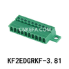 KF2EDGRKF-3.81 Pluggbar plint