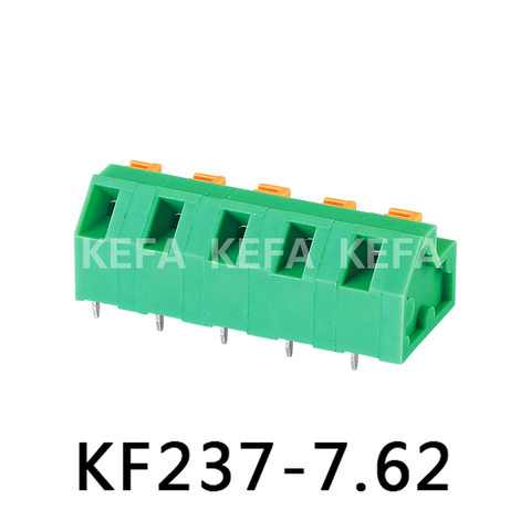 KF237-7.62 Plint av fjädertyp