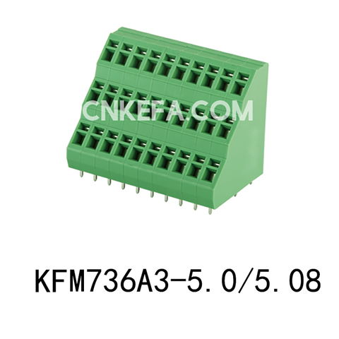 KFM736A3-5.0/5.08 Plint av fjädertyp
