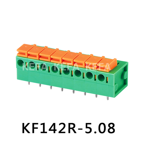 KF142R-5.08 Plint av fjädertyp