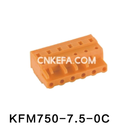 KFM750-7.5-0C pluggbara terminalblock