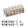 KFM750C-7.5/KFM762C-7.62 pluggbara terminalblock