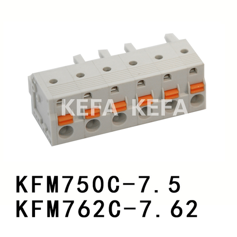 KFM750C-7.5/KFM762C-7.62 pluggbara terminalblock