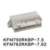 KFM750RKBP-7.5/KFM762RKBP-7.62 pluggbar terminalblock