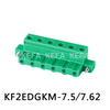 KF2EDGKM-7.5/7.62 pluggbara terminalblock