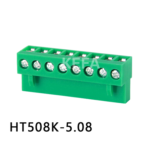 HT508K-5.08 pluggbara terminalblock