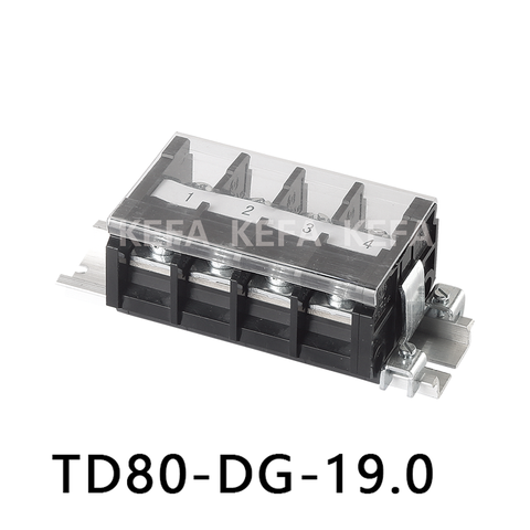 TD80-DG-19.0 Din-skena plint