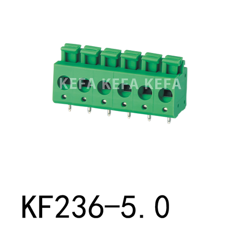 KF236-5.0 Plint av fjädertyp