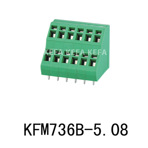 KFM736B-5.08 Plint av fjädertyp