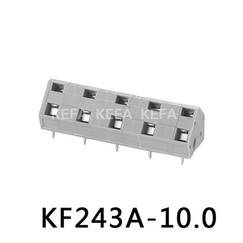 KF243A-10.0 Plint av fjädertyp