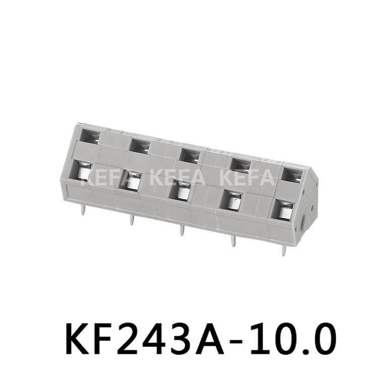 KF243A-10.0 Plint av fjädertyp