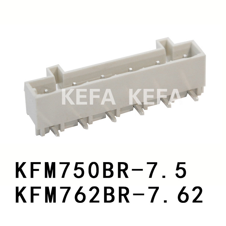 KFM750BR-7.5/KFM762BR-7.62 pluggbara terminalblock