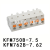 KFM750B-7.5/KFM762B-7.62 pluggbara terminalblock