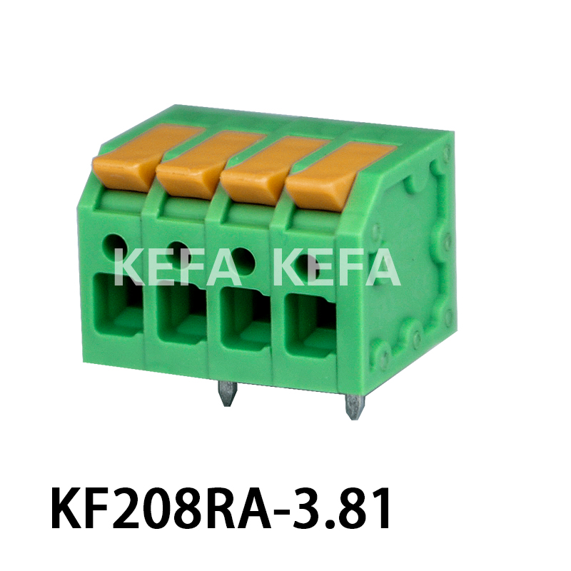 KF208RA-3.5/3.81 Plint av fjädertyp