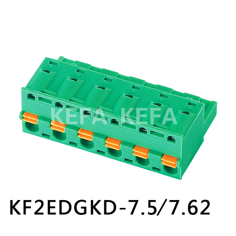 KF2EDGKD-7.5/7.62 pluggbara terminalblock