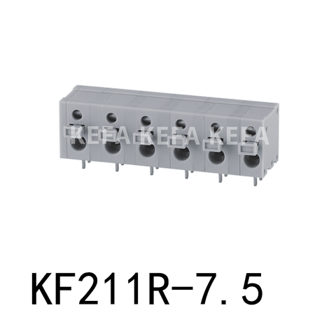KF211R-7.5 Plint av fjädertyp