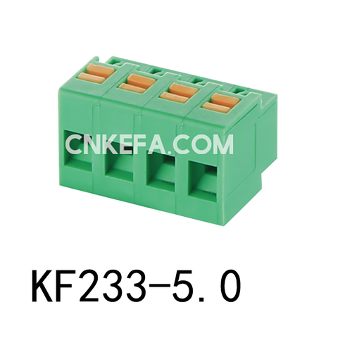 KF233-5.0 Plint av fjädertyp